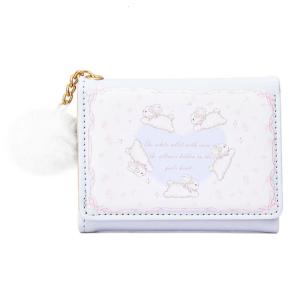 Ví dễ thương chất liệu Da PU Ví Tiền Ví Gấp Ba Ví ngắn chủ phim hoạt hình thỏ ví cho du lịch