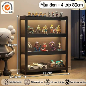 Tủ trưng bày mô hình kệ trưng bày acrylic tủ lưu trữ kính trong suốt tủ trưng bày sưu tầm