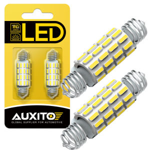 AUXITO 2Pcs C5W C10W Canbus Error-Free Festoon Led 39Mm 41Mm 42Mm Adjustable Car Bulb Interior Reading Light License Plate Lamp
