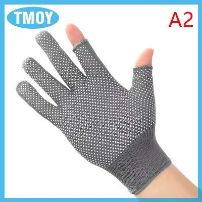 TMOY Nylon chống trượt câu cá Găng Tay Hai Ba nửa ngón tay Phân phát Găng tay câu cá thể thao ngoài trời thoáng khí găng tay