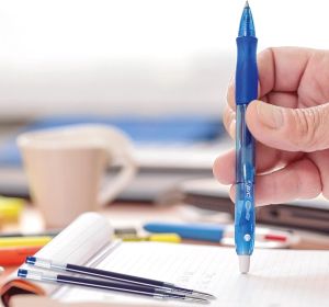 Bút bi nước xanh Gel Khô Nhanh Nhất Bút BIC Gelocity Original /Quick Dry Gel Pen cỡ ngòi 0.5-0.7mm