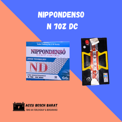 NIPPONDENSO AKI BASAH N70Z 12V 75Ah DC Lazada Indonesia