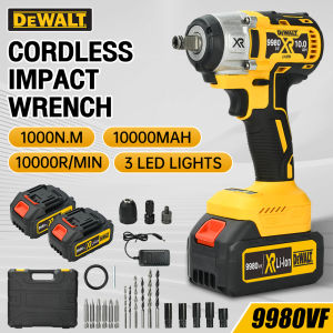 DeWalt Impact Wrench Heavy Duty Cordless Brushless  Motor Screw Removal Tools 1000NM