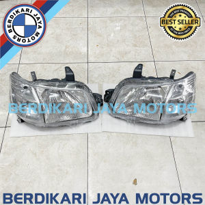 LAMPU DEPAN HEAD LAMP HEADLAMP LAMPU UTAMA DAIHATSU GRANMAX PICKUP PICK UP MINIBUS MINI BUS BLINDVAN BLIND VAN GRAN MAX GRANDMAX GRAND MAX ORIGINAL DMAC D-MAC D MAC