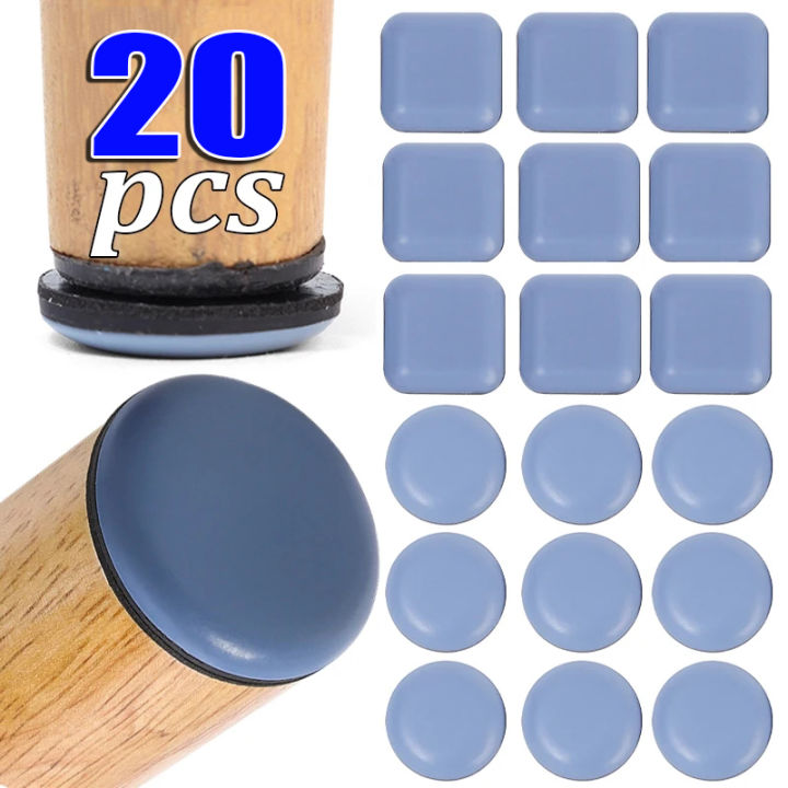 20Pcs Furniture Leg Slider Pads Anti Scratch Self Adhesive Mat Easy Move  Heavy Home Furnitures Anti-abrasion Slider Glides Lazada PH