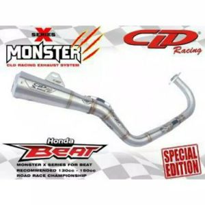 Knalpot CLD Racing Honda Beat Beat fi type Monster X Series