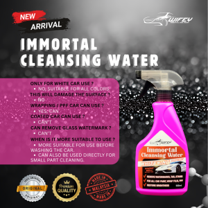 Wifey Immortal Cleansing Water Car Whitening Car Pre Coat Remove Car Watermark Cuci Watermark