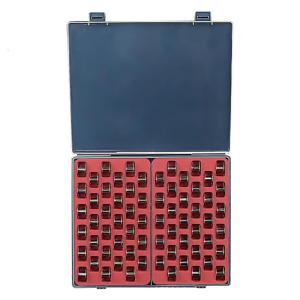 33/66 lưới bobbins trường hợp bobbins tổ chức chủ đề bobbins hộp lưu trữ suốt chỉ bằng nhựa lưu trữ container cho may