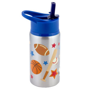 Stephen Joseph Stainless Steel Water Bottle Drink Bottles Water Tumbler for Kids Children Boys and Girls
