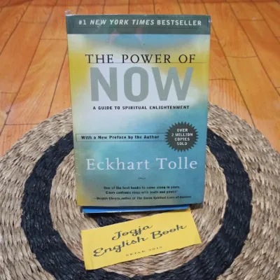 The Power of Now by Eckhart Tolle in English Soft Cover A5 Yellow Paper Book for Self Help