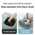 Folding Bucket Insect Proof Moisture Proof Sealed Rice Cylinder Large Insect-Proof Mildew Anti-Oxidation Storage Tank Organizer Pet Grain Storage Bucket Folding Rice Bucket Home Storage Rice Box. 