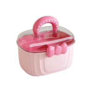 Elegant Hair Accessories Storage Box For Girls Women 2 Layer Designs Spacious Clear Organizers Case Perfect For Travel