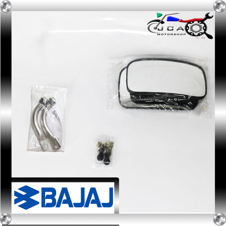 ORIGINAL BAJAJ AUTO MIRROR SET AND NORMAL MIRROR ARM FOR BAJAJ RE