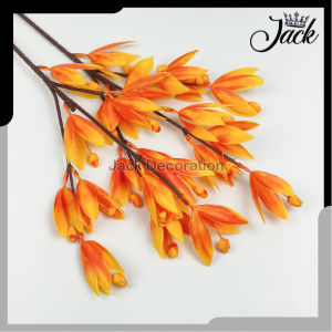 Sedap Malam Plastik - Bunga Delphinium Spring Plastic Rangkaian Kembang Ranting Flowers Tuberose Cabang 3 untuk Buket Hiasan Rumah Ruang Tamu Cafe dan Dekorasi Pernikahan Import Berkualitas Murah Premium Artificial