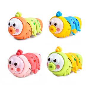 Educational Crawling Toy for Babies WindUp Caterpillars Toy for Infants Toddler Enhances Color Recognition Motor Skills