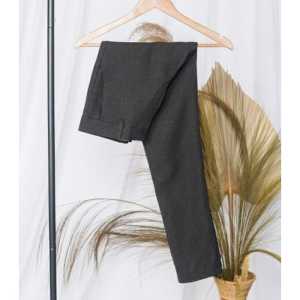 Celana Bahan Kerja Kantor Formal Pria Slim Fit Woll