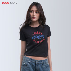 Logo Jeans Kaos Wanita Cornelia Exclusive Online 12885L4BK