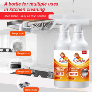 Oil Stain Remover Non-irritating Stain Remover Powerful Heavy Oil Removal Botanical Formulas