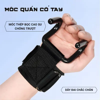 Móc treo thanh xà đơn móc tập thể dục chống trượt và chắc chắn chuyên dụng cho việc tập luyện
