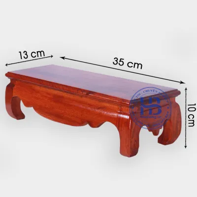 Đế kê khung ảnh thờ gỗ hương 35cmx cao 10cm