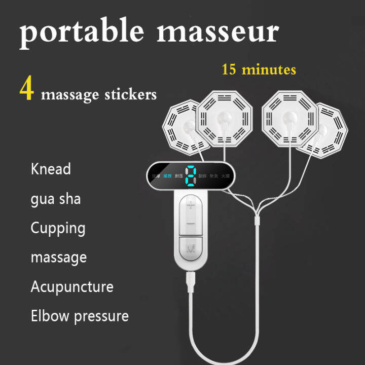 Cervical spine massager acupoint electronic therapy whole body neck ...