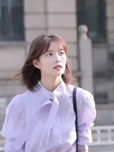 Short Hair Wig for Women Bangs Clavicle Hair Wig Full Head Set Shoulder-length Wig Set Student Style Wig