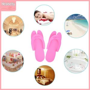 【YIDAO4】 12 Pairs Disposable Foam Slippers Salon Spa Pedicure Sandals Foam Slippper