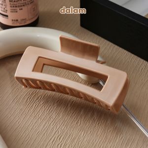 Klip Rambut Silikon Hair Clip Womens Soft Safety Large-size Silicone Back of Head