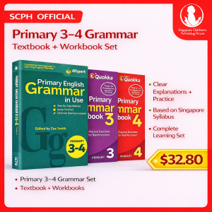 Primary English Grammar in Use 3-4 + Grammar Workbook Primary 3-4 English Grammar Textbooks and Exercies Grade 3-4