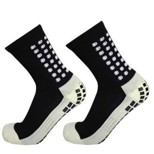 🔥[LOCAL STOCK]Football Socks Men and Women Sports Socks New Non-slip Silicone Bottom Soccer Basketball Grip Socks
