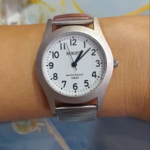 Đồng hồ nữ SCRIPT dây chun second hand si nhật- đã qua sử dụng