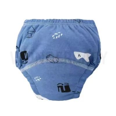 Kids Potty Training Pants Washable Reusable Baby Underwear Toilet Cloth Diaper Pant Seluar Kencing Bayi Learning Pant