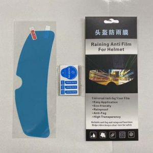 Motorcycle Helmet Rainproof and Anti-fog Film Clear Cycling Motorcycle Helmet Anti-fog Lens Patch