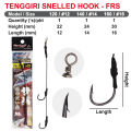 Set Perambut Tenggiri 2 Mata Fire Eagle Fishing Hook Mata Kail Umpan Hidup Pancing Ikan Mackerel. 
