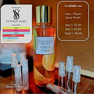 DECANT Victorias Secret Fragrance Mist - Citrus Chill