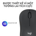 Chuột Bluetooth Logitech M240 Silent - Không dây, Nhỏ gọn, Di động, Pin 18 tháng, tương thích Windows, macOS, ChromeOS, Macbook. 