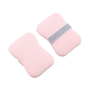 GLASSES VIEW 1Pc Bath Foaming Soap Foaming Net Soaps Saver Exfoliating Soap Bag Durable Sponge Foam Mesh Bath Body Washing