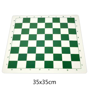 Chống trượt cờ vua quốc tế xem pin Mat lên bàn cờ cờ vua rollable bàn cờ chất liệu da PU cờ vua xem pin Mat có thể bàn cờ