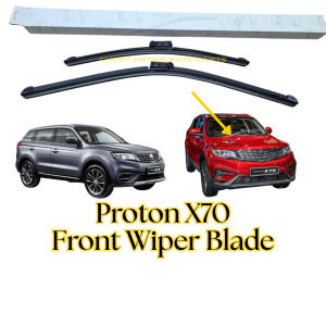 (PROMOSI) PROTON X70 Front Wiper Blade Windshield Wiper Depan (2pcs/Set) GOOD QUALITY