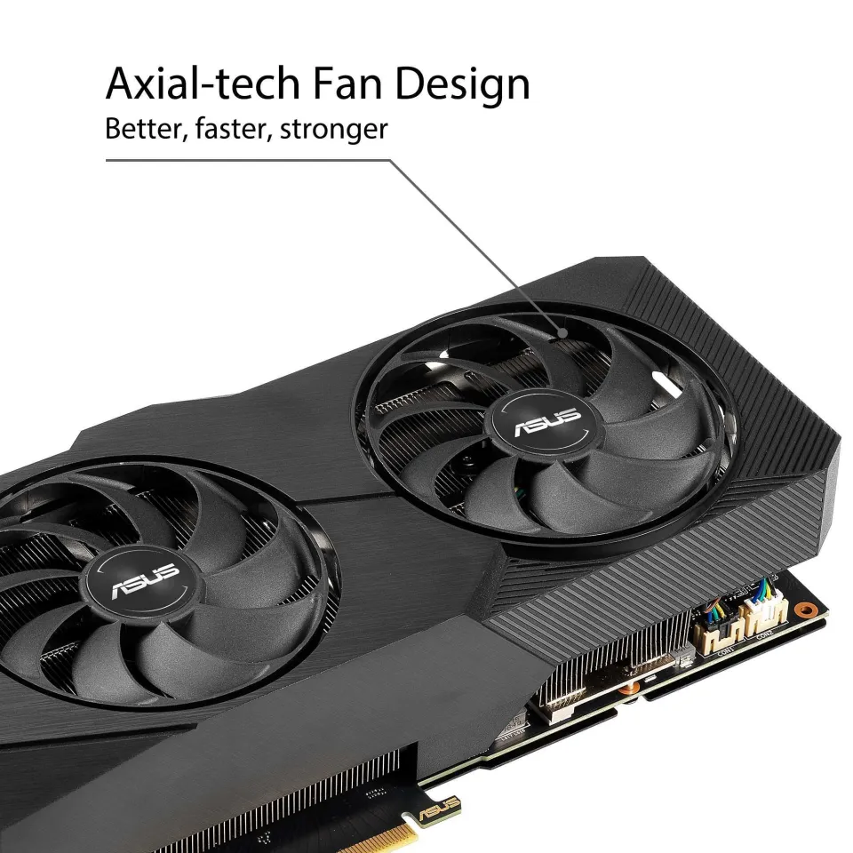 ASUS Dual GeForce RTX 2060 OC edition EVO 6GB GDDR6 Graphics Card