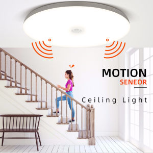 CHENBEN Led Motion Sensor Ceiling Light 15W 20W 30W 40W PIR Night Light Radar Sensor Ceiling Lamp For Home Toilet Stair Porch Corridor Lighting