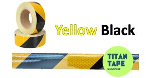 [TitanTape] Reflective Banded Safety Tape - Heavy Duty
