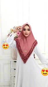 plisket gotik rafilah jilbab instan pilisket gotik terbaru bergo plisket gotik Jersey premium