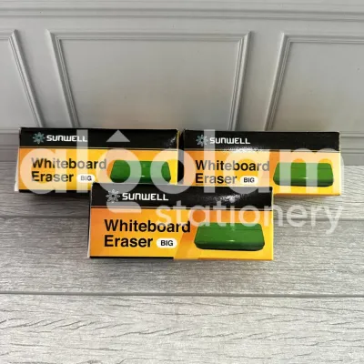 AlQolam SATUAN ( 1 PCS ) Penghapus Papan Whiteboard Besar Sunwell / Eselon Penghapus Papan Tulis Putih Sunwell / Eselon Besar
