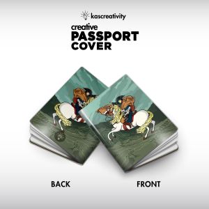 ORIGINAL Creative Passport Cover by kascreativity (Passport holder protector sleeve jacket)