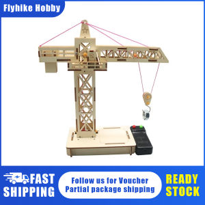 Remote Control Tower Crane Lifting Crane Diy Models & Building Toy Science &Education Model Toy For Children Gift Toy