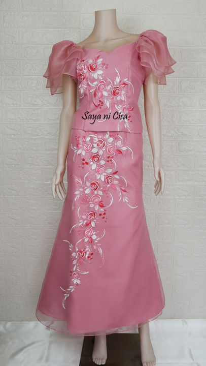 old rose cocktail dress philippines Old rose Cocktail Gown, Women's Fashion, Dresses & Sets, Evening dresses & gowns on Carousell