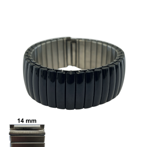 Stainless Steel Elastic Strap Watch Band Bracelet Loop Link Replacement Stretchable Adjustable Color Expansion