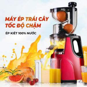 Máy ép chậm dùng ép nước trái cây fruit juice - Ép kiệt bã - Bảo toàn hàm lượng dinh dưỡng - Máy ép trái cây