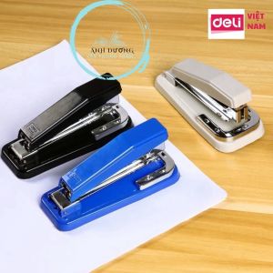 Dập ghim/ Bấm ghim xoay chiều Deli 0414 - dập ghim bấm được dày nhất 25 trang - VPP Ánh Dương